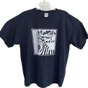 South Africa Gilden Tee Shirt Zebra Mamelodi Men's XL